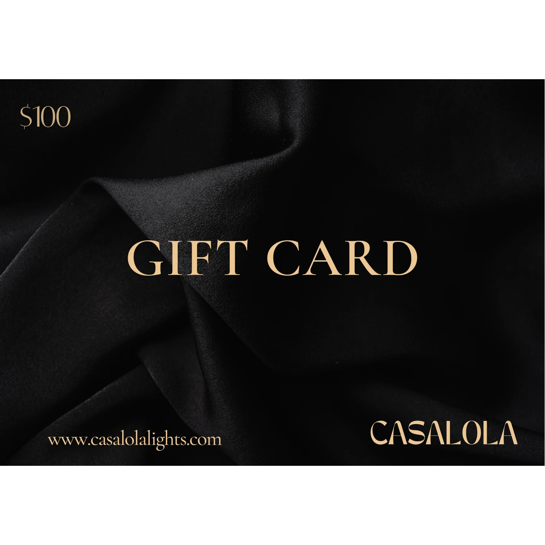 Offer a Casalola Gift Cards Casalolalights Luxury Lamps for Interior Designers