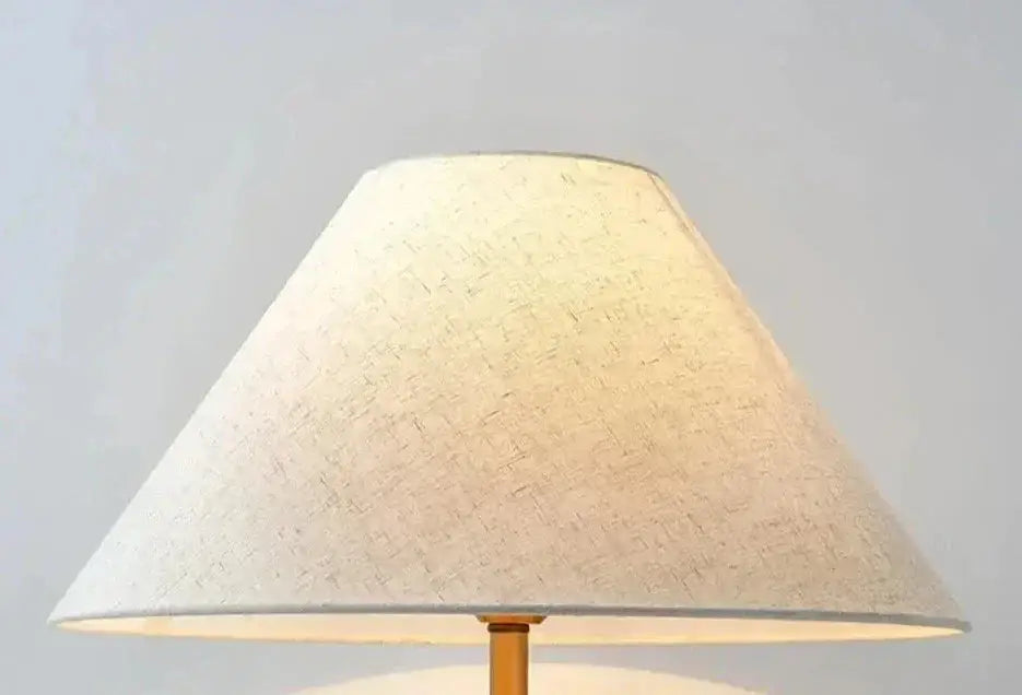 Ceramic Brown Table Lamp for Japandi Minimalism Wabi Sabi Decor - Lamps