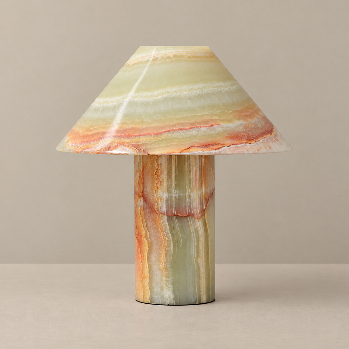 Jade Table Lamp