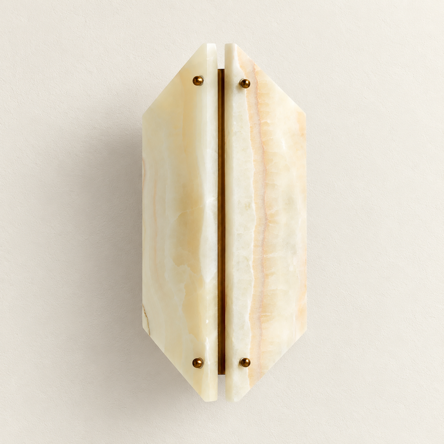 Marble Geometric Wall Lamp