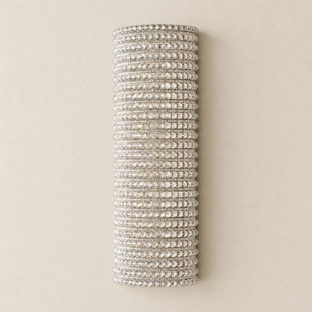 Clear Crystal Wall Sconce