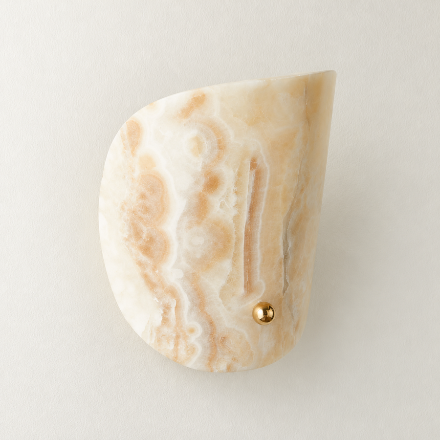 Natural Jade Wall Sconce