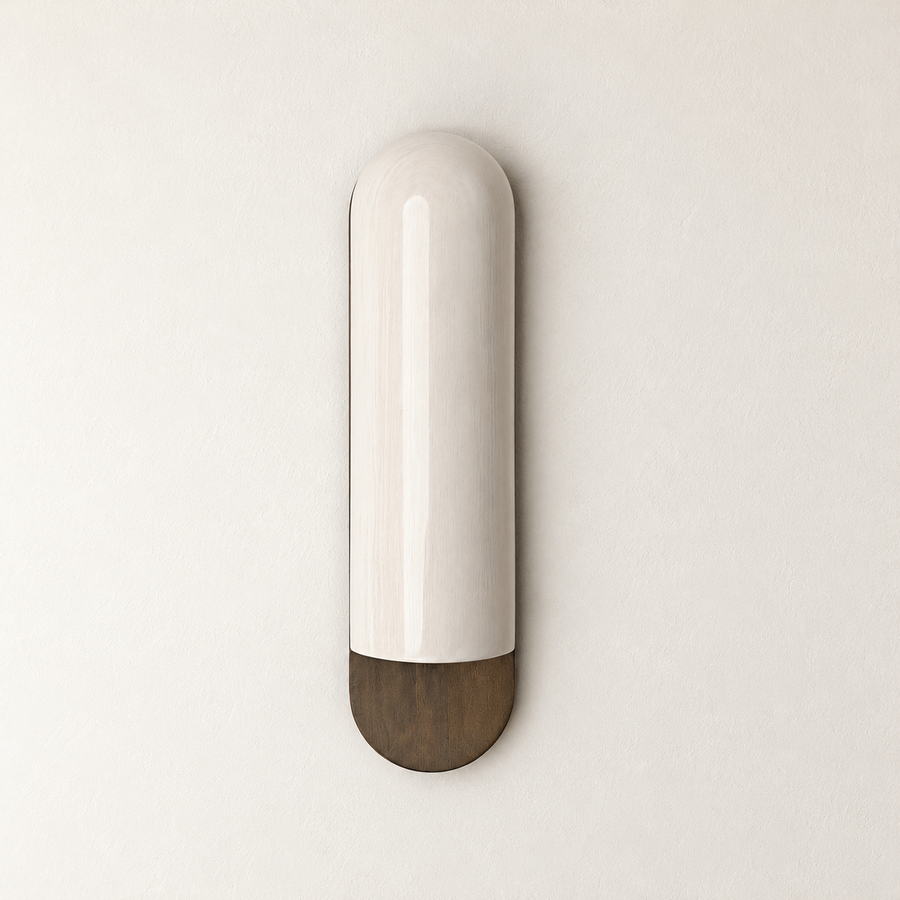 Crackle Ceramic Wall Sconce