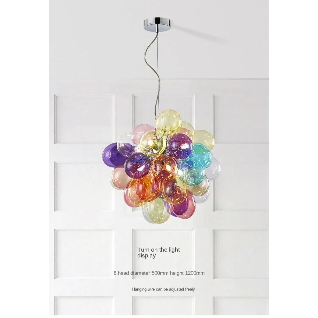 Colorful Glass Balloon Pendant Lamp | Whimsical Stained Design Casalolalights Luxury Lamps for Interior Designers