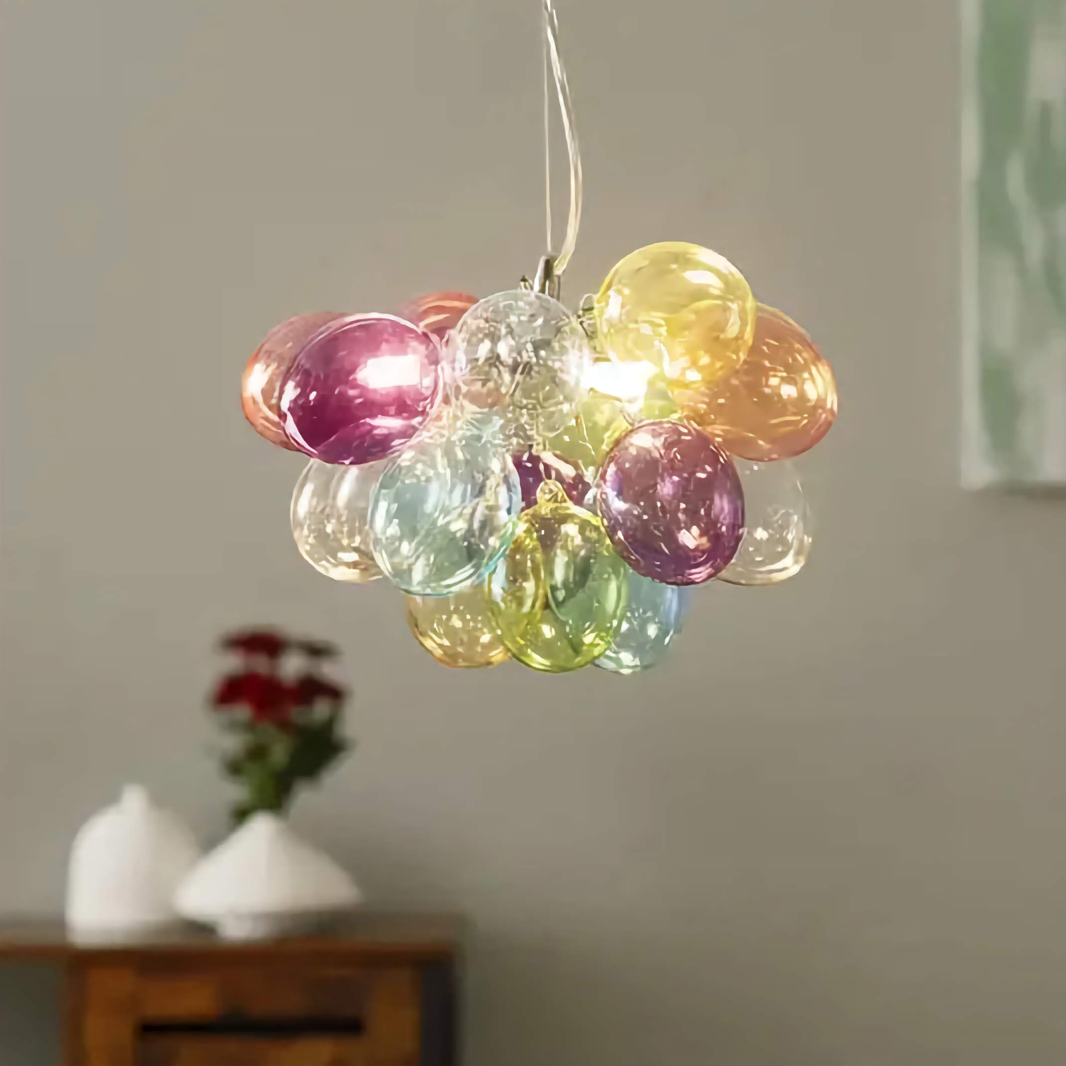 Colorful Glass Balloon Pendant Lamp | Whimsical Stained Design Casalolalights Luxury Lamps for Interior Designers