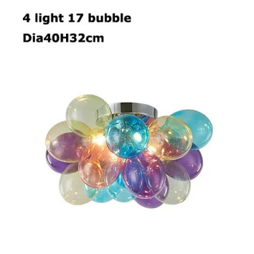 Colorful Glass Balloon Pendant Lamp | Whimsical Stained Design Casalolalights Luxury Lamps for Interior Designers