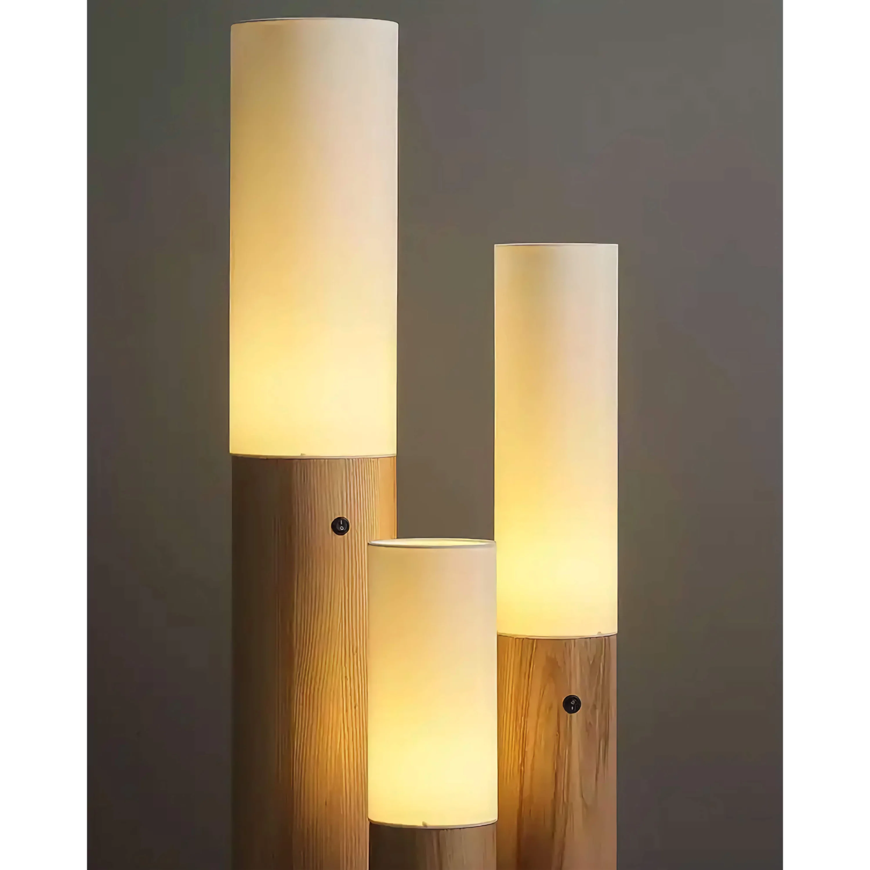 Japandi Wood Floor Lamp for Living Room Bedroom | Wabi-sabi Lamps High-end Homes Casalolalights Luxury Lamps