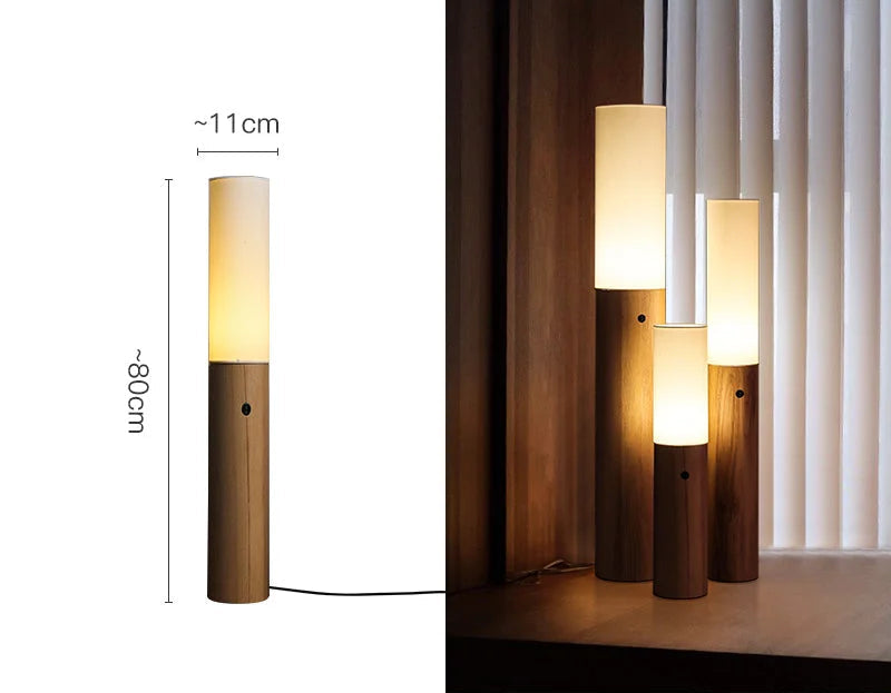 Japandi Wood Floor Lamp for Living Room Bedroom | Wabi-sabi Lamps High-end Homes Casalolalights Luxury Lamps