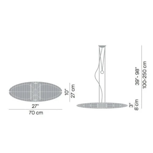 Aluminum Pendant Lamp - Modern Designer Lighting for Kitchen and Dining Room