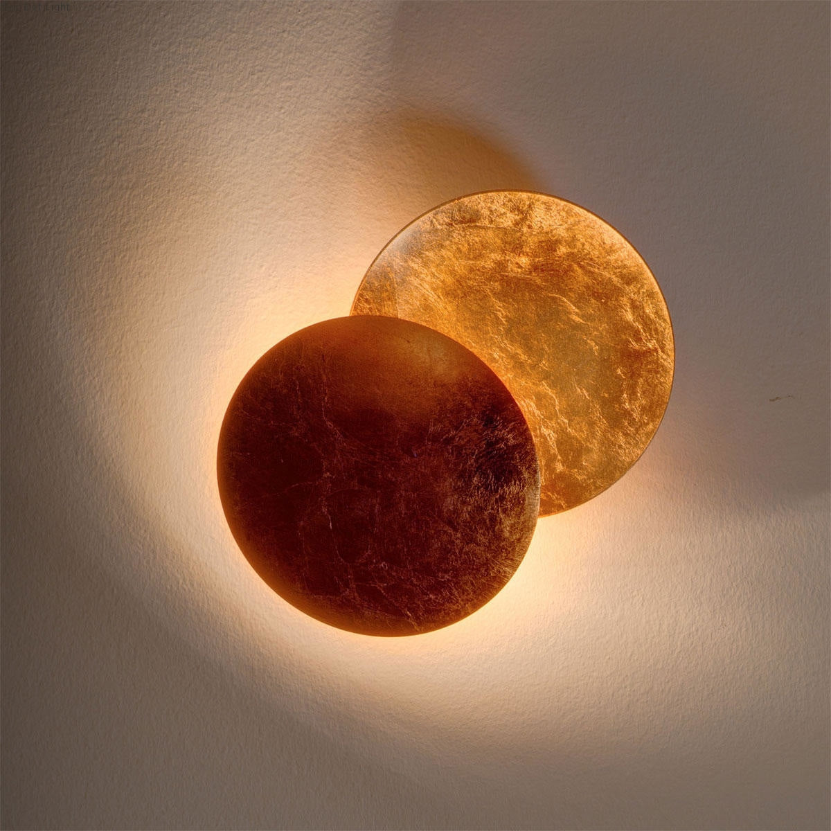 Contemporary Metal Moon Wall Lamp | Lights for Art Deco Modern Homes | Casalola - Sconces