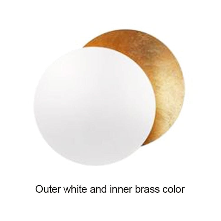 Contemporary Metal Moon Wall Lamp | Lights for Art Deco Modern Homes | Casalola - Sconces