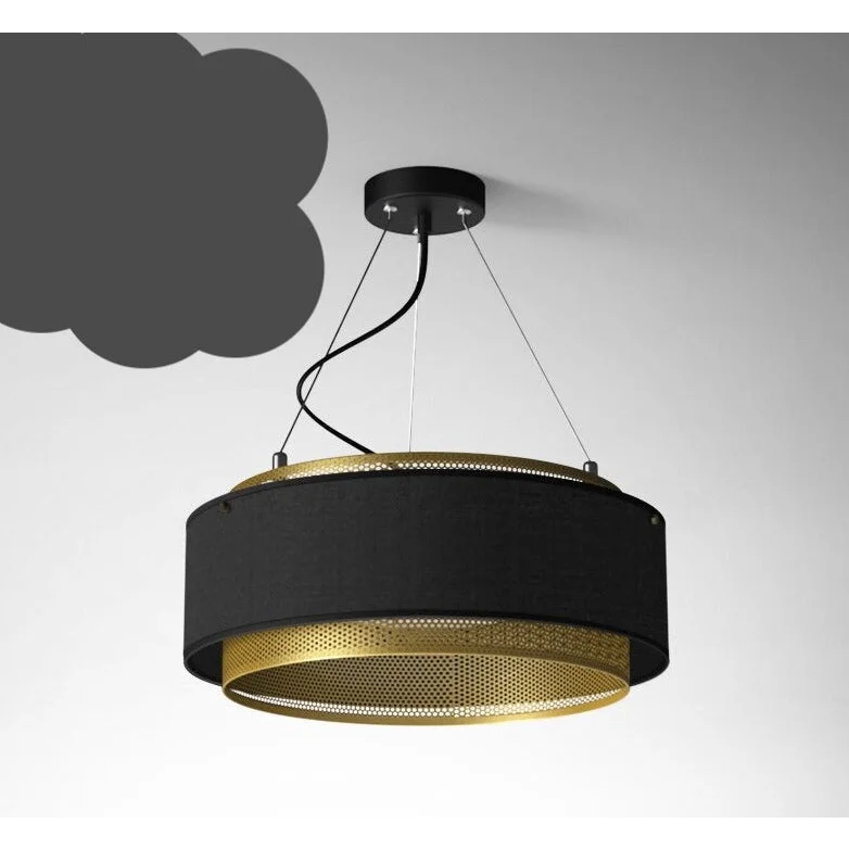 Round Ceiling Light Fixture | Modern Luxe Low Lamp | Casalola