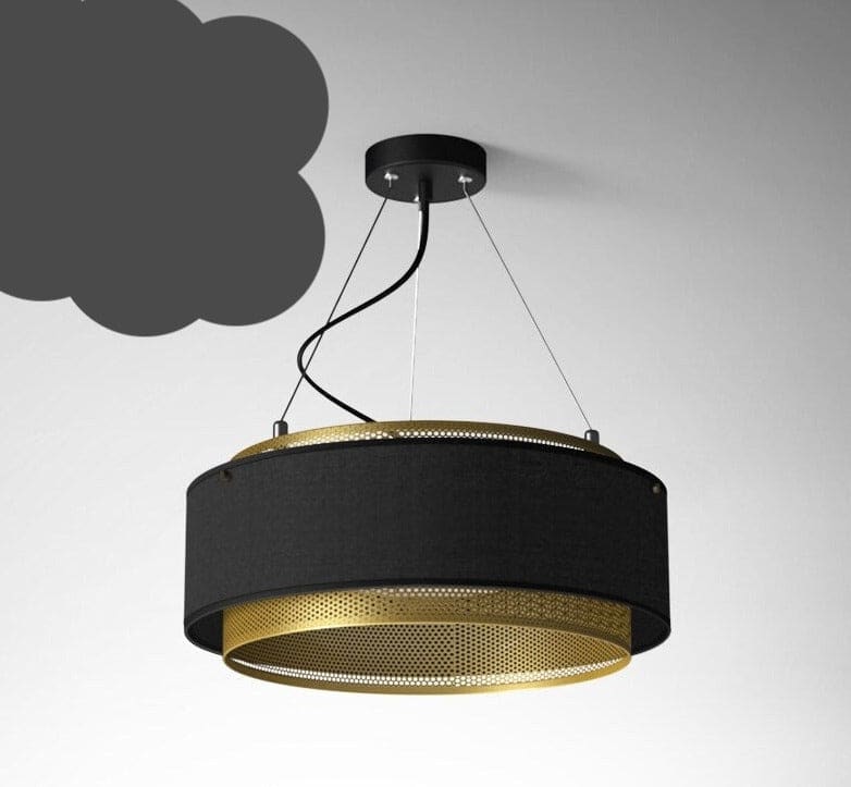Round Ceiling Light Fixture | Modern Luxe Low Lamp | Casalola - Pendant Lamps