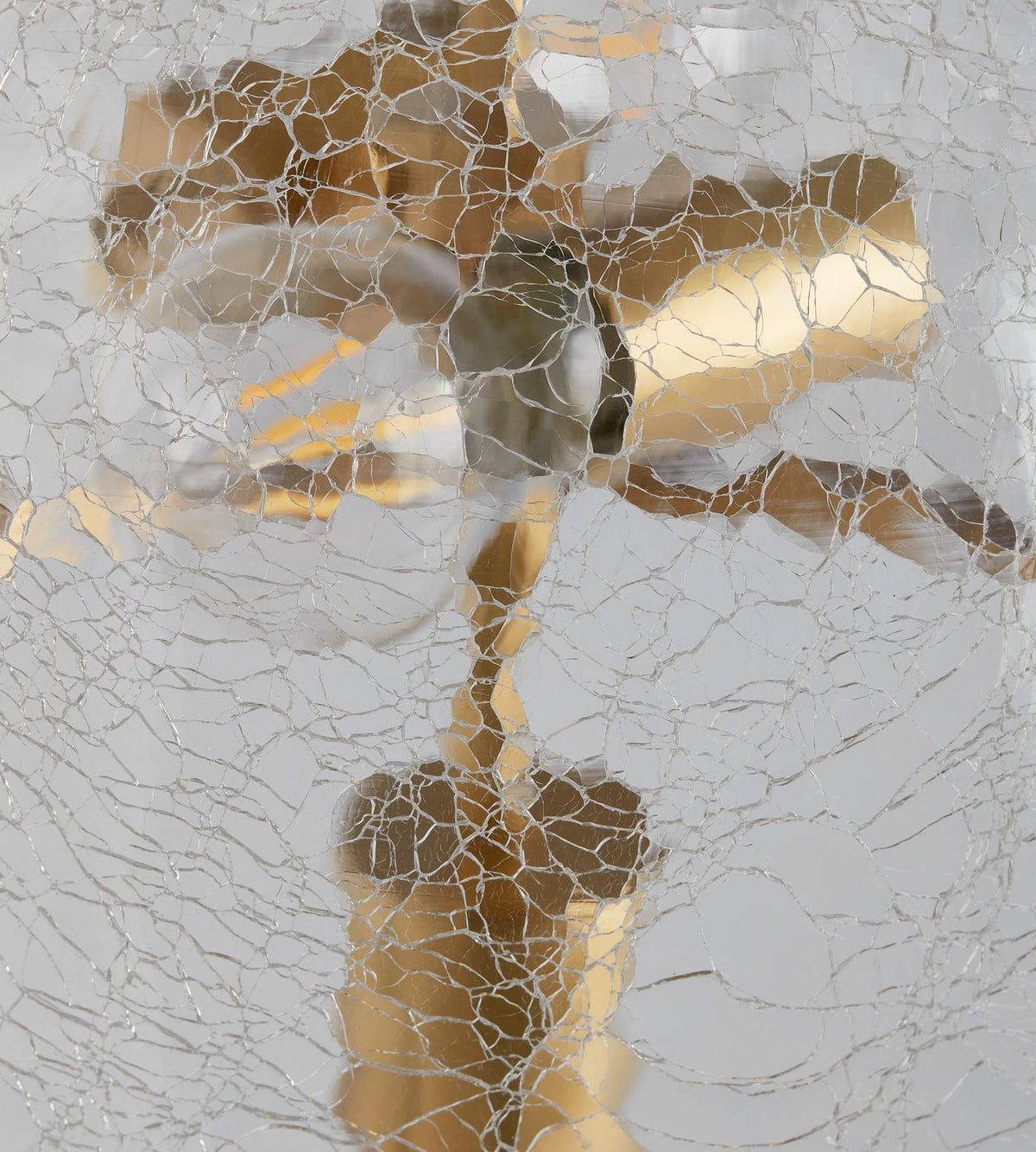 Clear Crackle Glass Floor Lamp Aged Brass | 130cm Tall 2 Light E26/e27 Dimmable Option Art Deco Casalola Lights Luxury