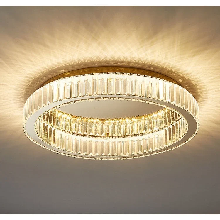 Crystal Ring Flush Mount