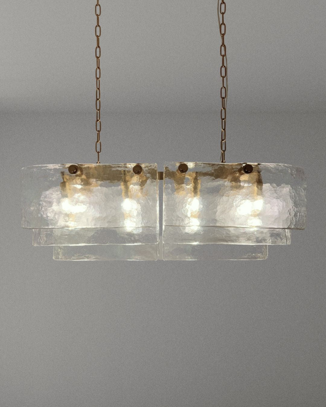 Clear Glass Statement Chandelier Art Deco Luxury Dining Room and Entryway Ceiling Light Eclat Collection Casalolalights
