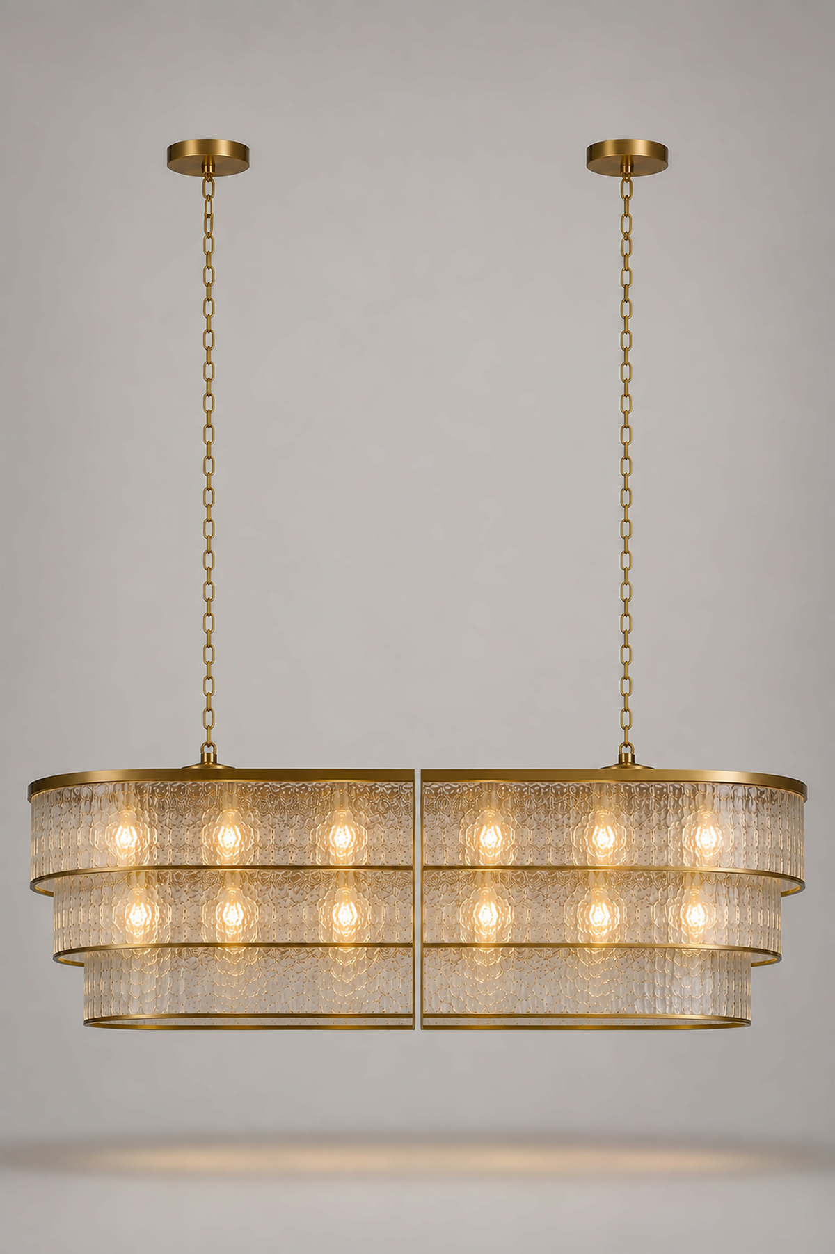 Éclat Frosted Glass Chandelier | Casalola Casalolalights Luxury Lamps for Interior Designers