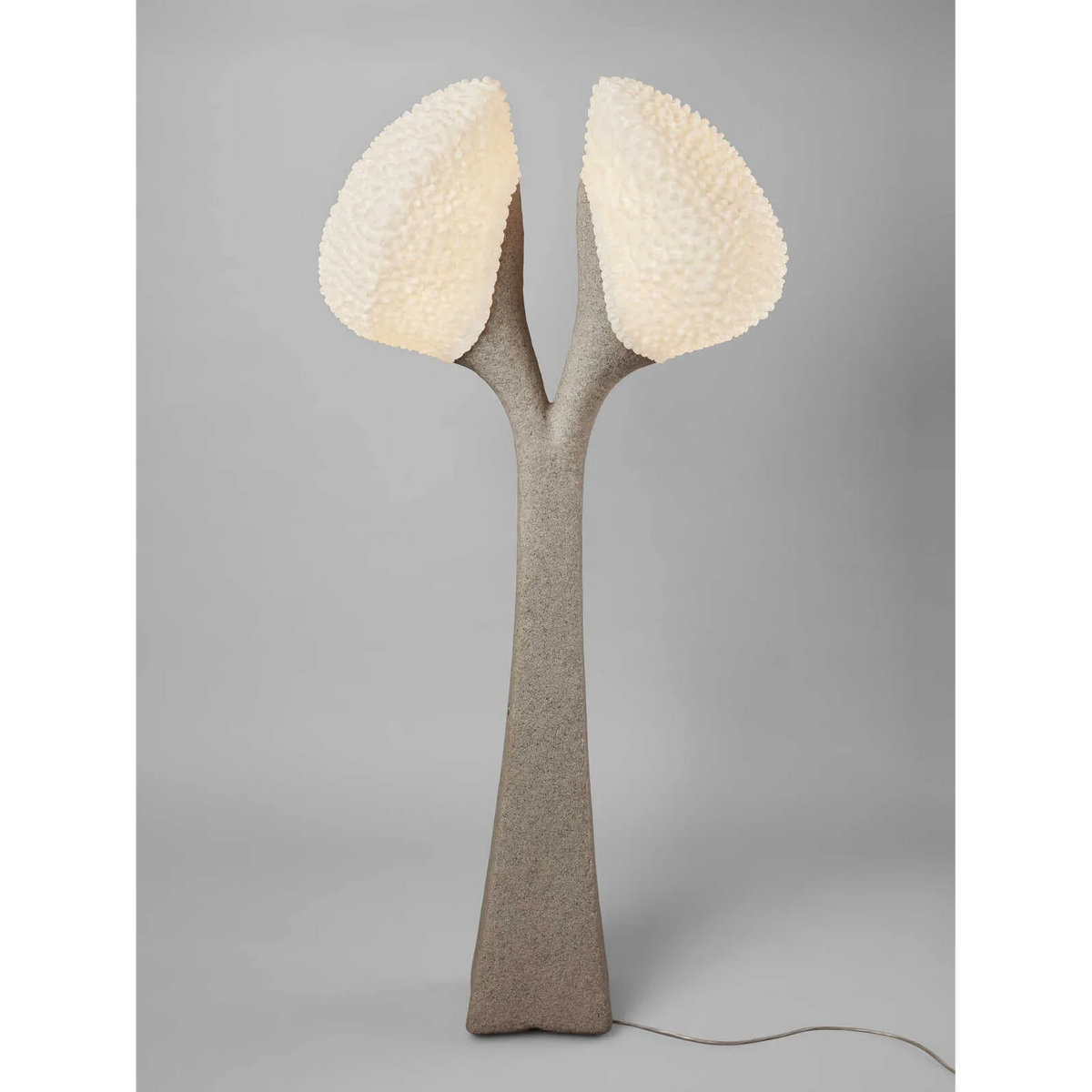 Glass Floor Lamp 173cm | Sculptural Glass-mesh Double Contemporary Art Living Room Casalolalights Luxury Lamps