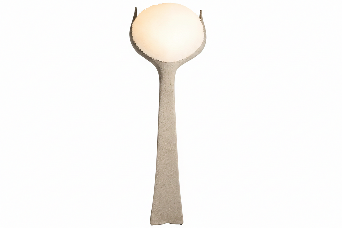 Blown Glass Sculpture Floor Lamp | 183cm Tall Integrated Led Adjustable Brightness Gallery Art Light Casalola Lights