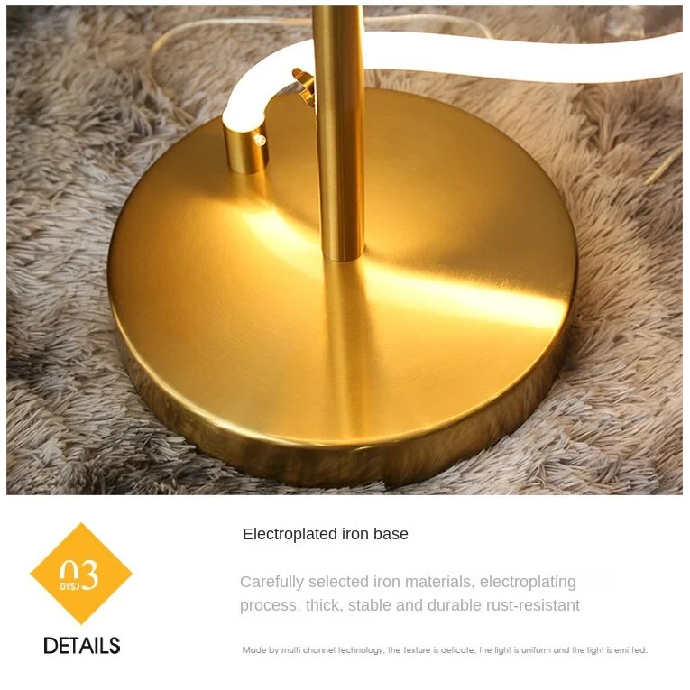 Flexible Designer Led Floor Lamp | Modern Luxe for Living Room | Casalola