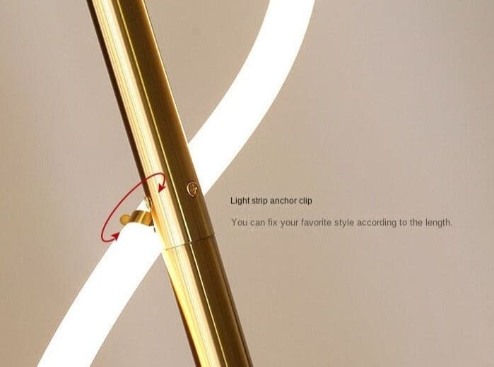 Flexible Designer Led Floor Lamp | Modern Luxe for Living Room | Casalola - Lamps