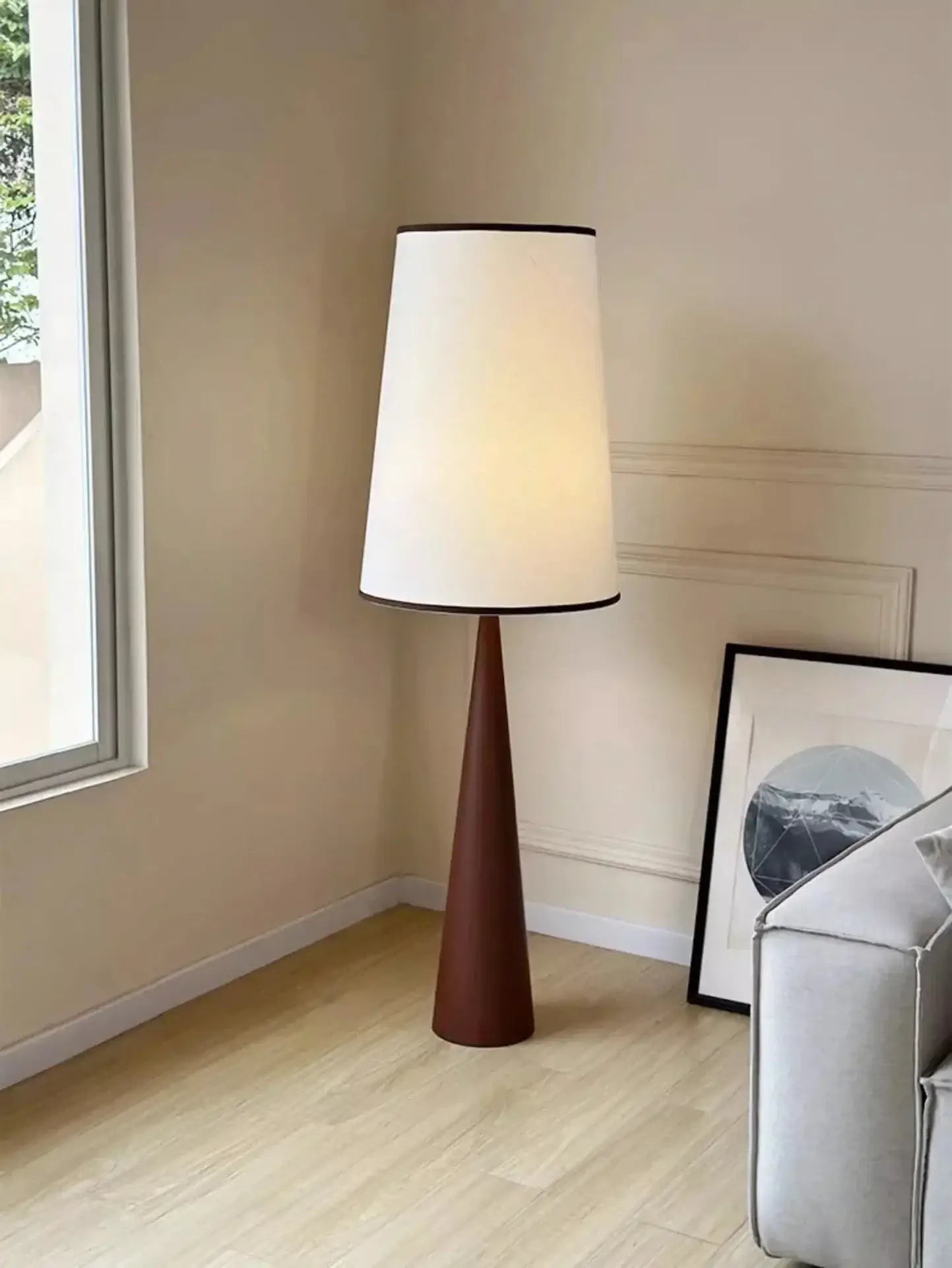 Contemporary Bakelite Floor Lamp | Retro Modern Minimalist Design | Elegant Table and - Lamps