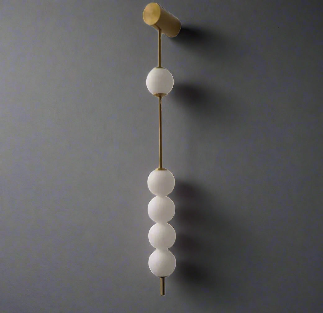 Decorative Wall Sconces - Lamps for Bedroom - Gold Finish - Luxury Decor