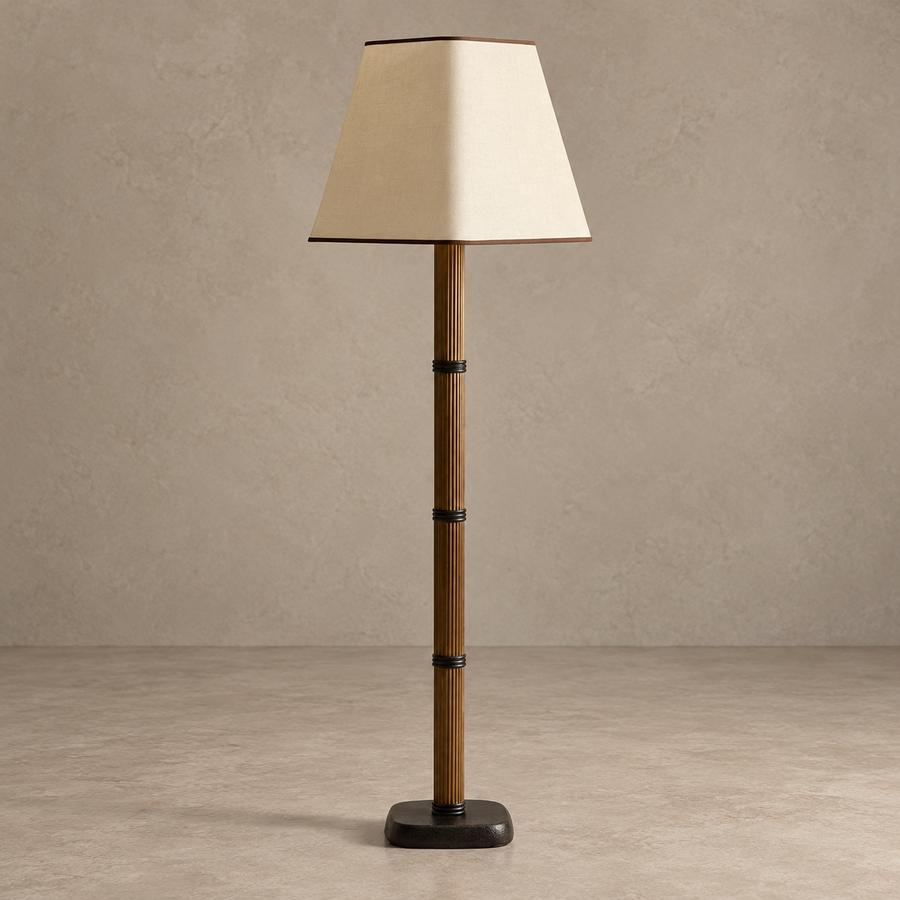 Galerie Fluted Column Floor Lamp