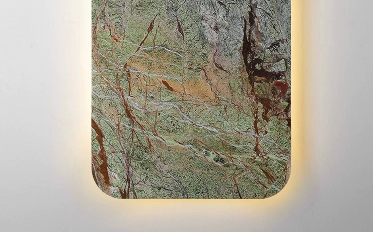 Wall Sconces for Bathroom - Decorative - Green Marble