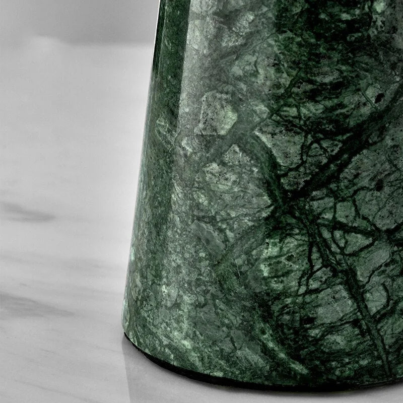 Luxury Table Lamp | Designer Copper Green Marble for Living Room Bedside | Casalola