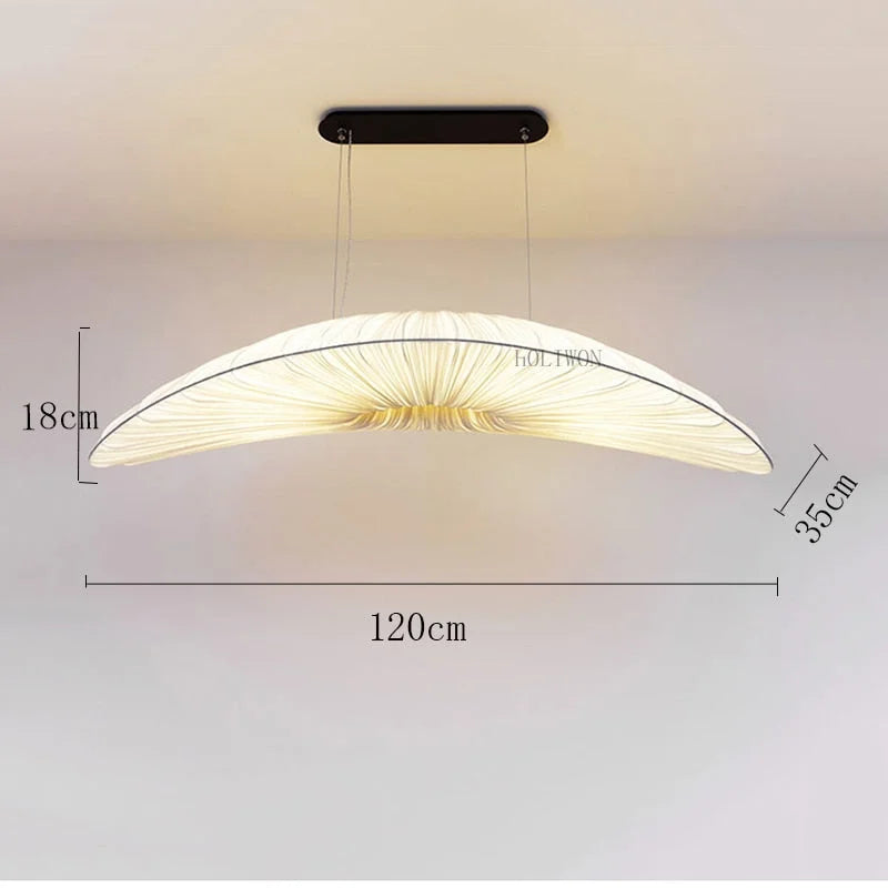 Modern Chandelier Handcrafted White Marine Cloth for Dining Room Living Restaurants | Cl7496303