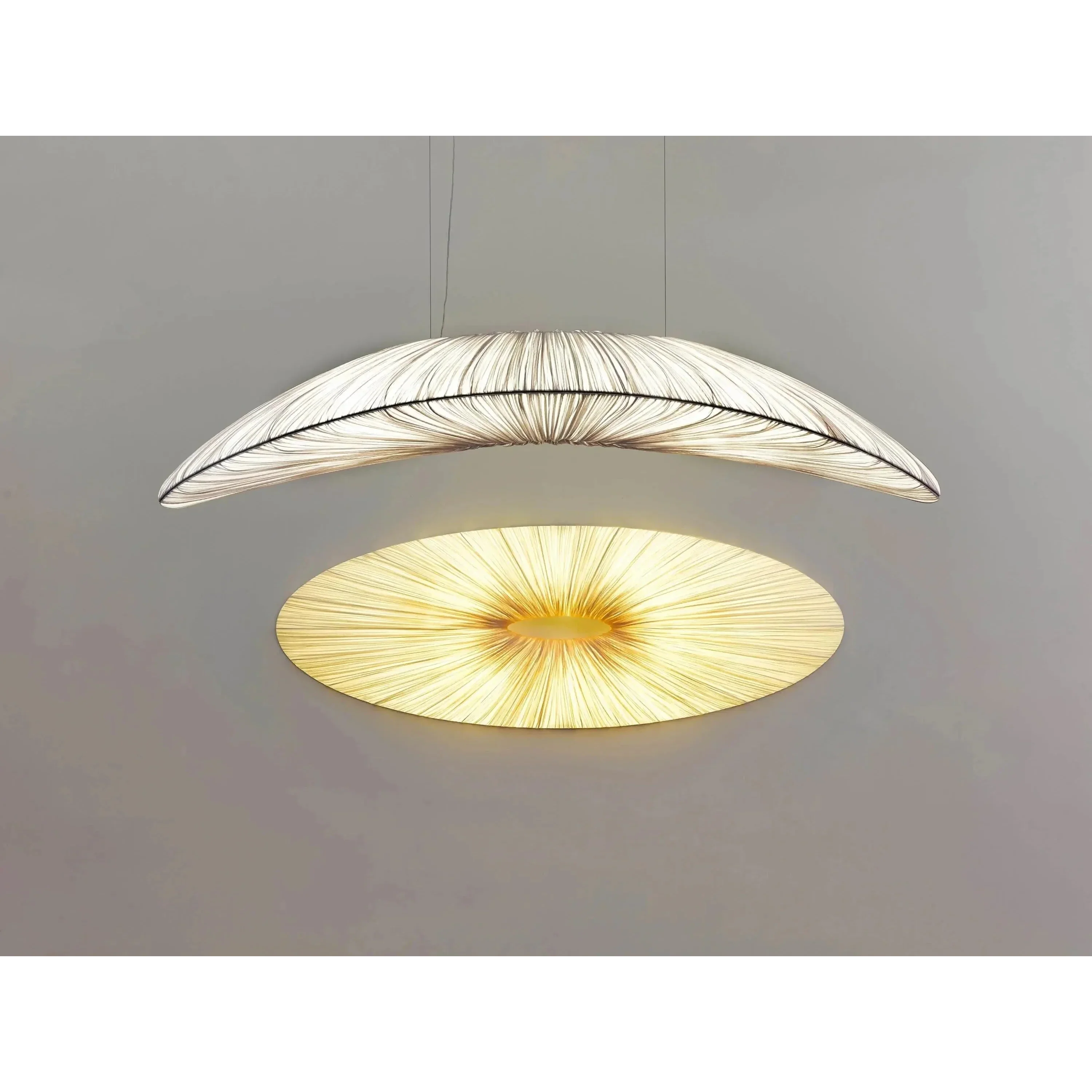 Modern Chandelier Handcrafted White Marine Cloth for Dining Room Living Restaurants | Cl7496303