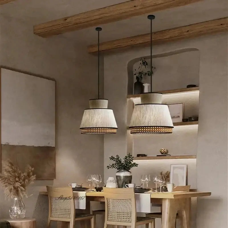 Handcrafted Pendant Lamps Boho Chic Design for Homes Restaurants Bar - Lamps