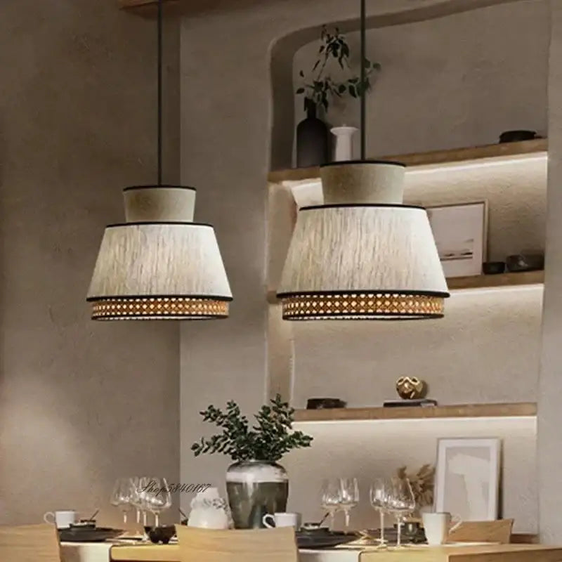 Handcrafted Pendant Lamps Boho Chic Design for Homes Restaurants Bar - Lamps