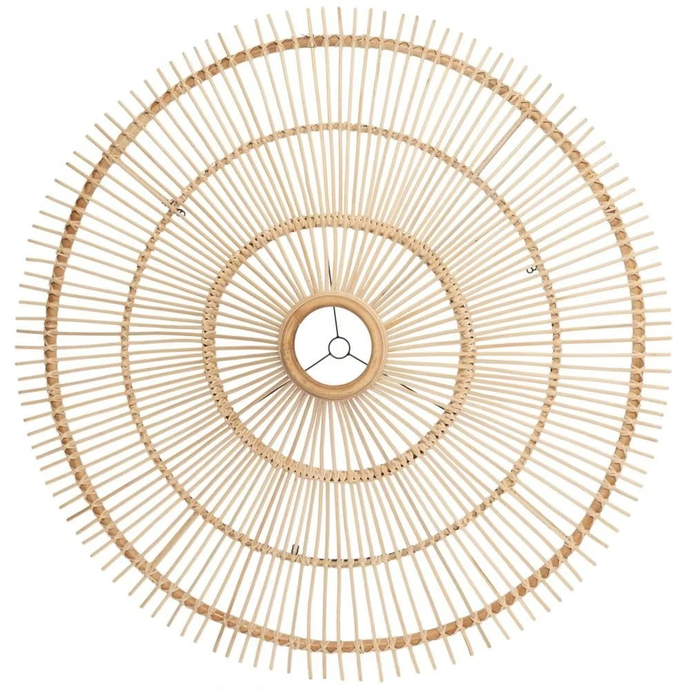 Handcrafted Wicker Pendant Light for Living Room Bedroom Restaurant Bar Lighting