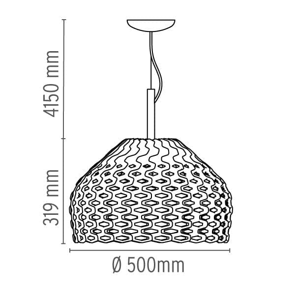 Honeycomb Pendant Light – Modern Industrial Ceiling Lamp for Living Room and Kitchen - Lamps