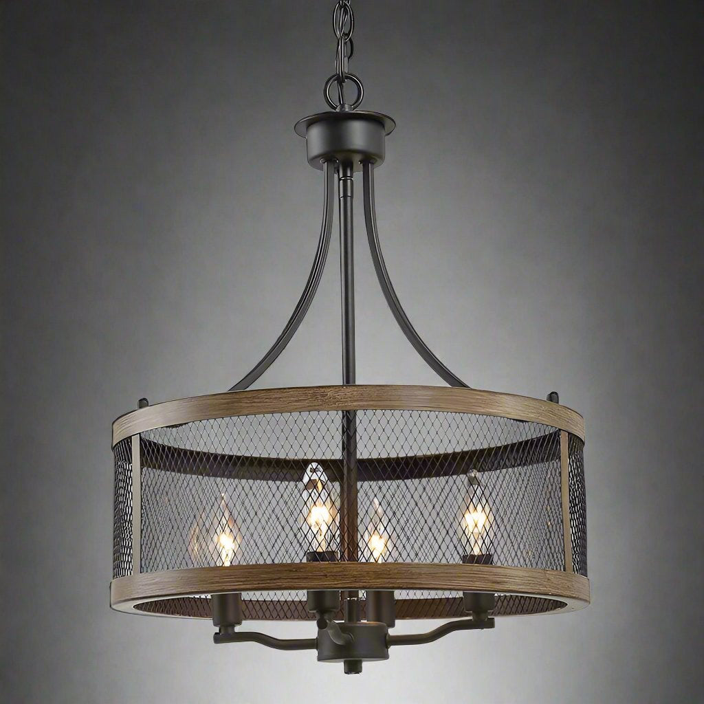 Industrial Retro Ceiling Lamp for Hallway Stairs Living Room - Chandeliers