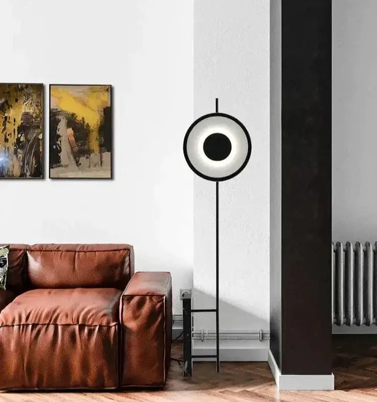 Modern Floor Lamp | Featuring Iron & Marble | for Living Room - Lamps