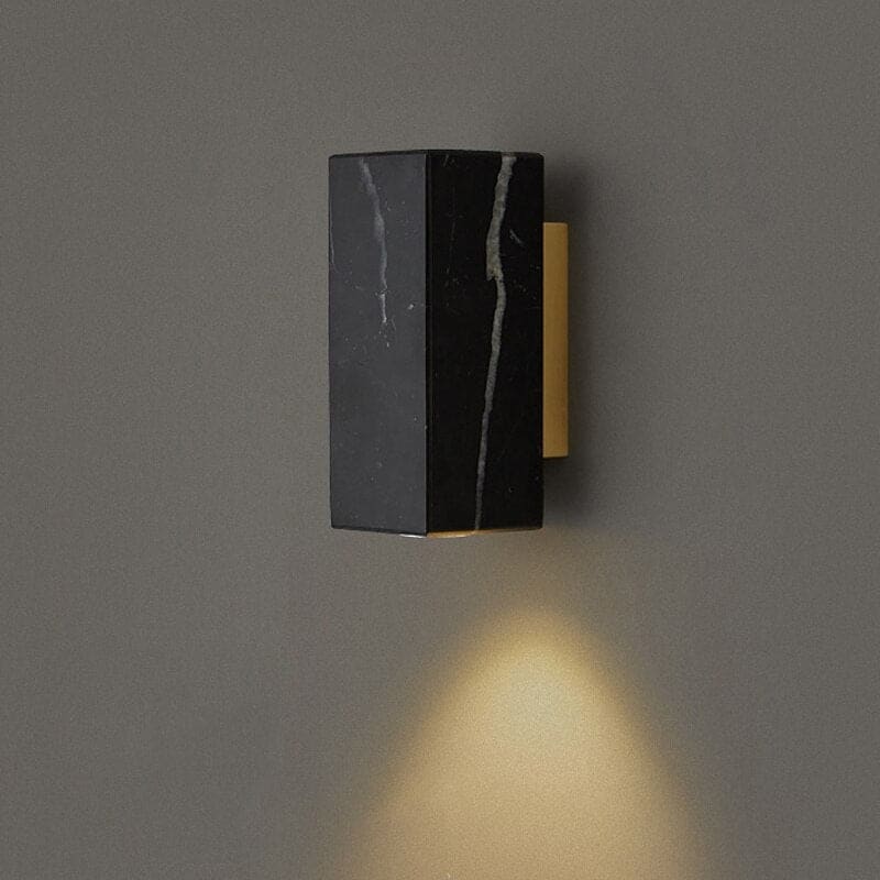 Italian Marble Wall Lamp | Elegant Luxury Lighting for Bedrooms & Living Rooms - Sconces