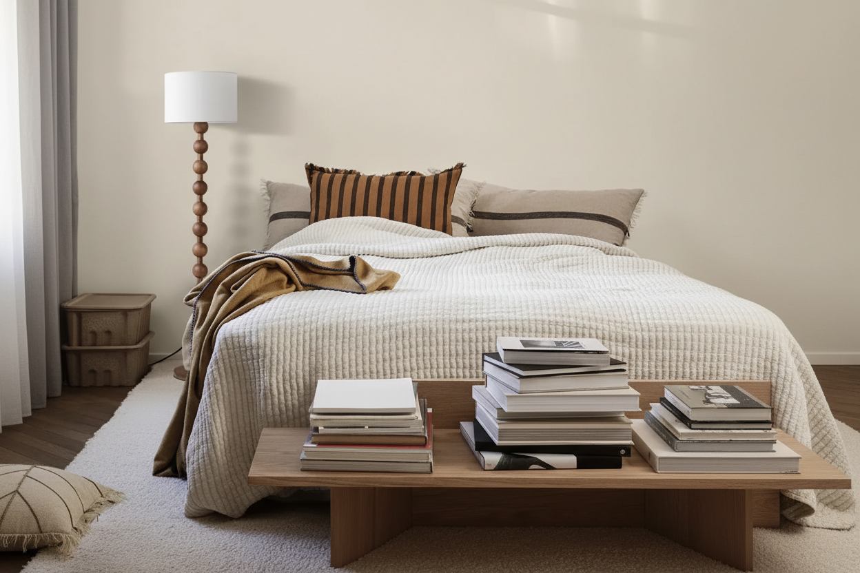 Wood Linen Table & Floor Lamp for Modern Minimalism Quiet Luxury Interior Casalolalights Luxury Lamps for Interior