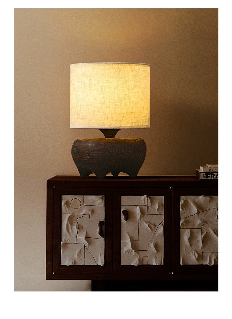JAPANDI WOOD TABLE LAMP | CLJAN784