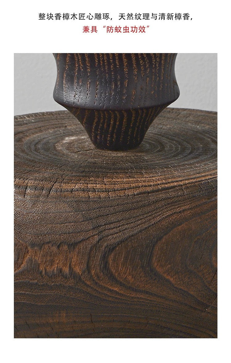 JAPANDI WOOD TABLE LAMP | CLJAN784