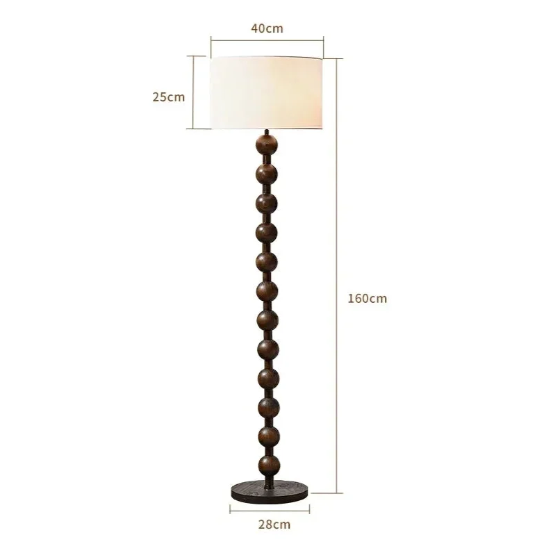 Japandi Wood Floor Lamp Barbell Casalolalights Luxury Lamps for Interior Designers