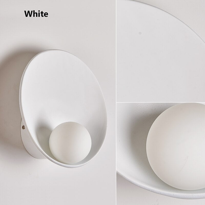 Japanese Ceramic Earth Tones Wall Lamps for Living Room Bedroom - Sconces