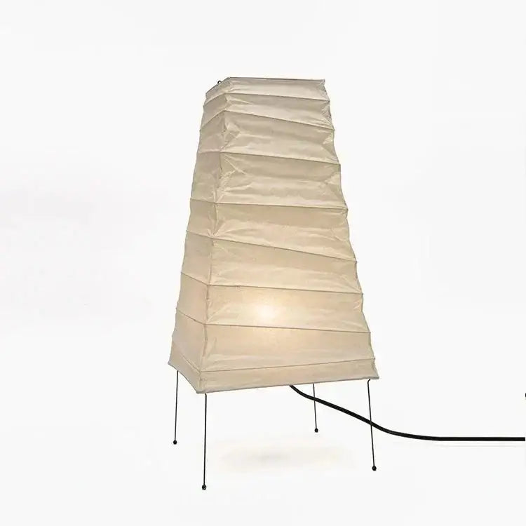 Japanese Paper Floor Lamp Minimalism Decor Lamps for Bedroom Living Room