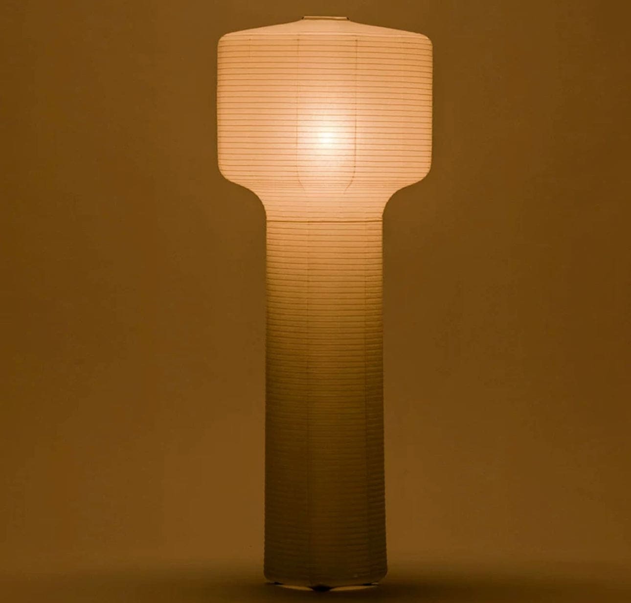 Modern Paper Lantern Floor Lamp - Minimalist Design Soft Ambient Lighting for Bedrooms & Living Spaces - Lamps