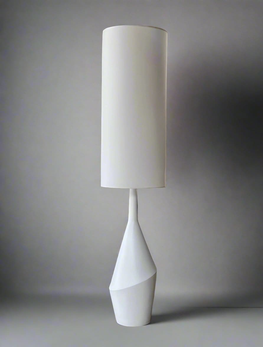 White Modern Minimalism Floor Lamp for Living Room Bedroom - Lamps