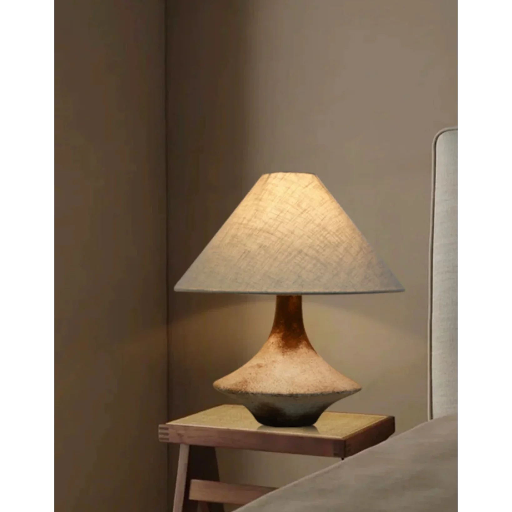 Wabi-sabi Table Lamp - Rustic Japandi Desk Light for Luxury Minimalism Homes Villas Casalolalights Luxury Lamps
