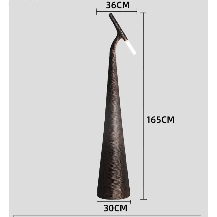 Resin Led Column Floor Lamp | Slim 30cm Profile 165cm Tall Pmma Diffuser Dimmable Option Casalola Lights Luxury Lamps