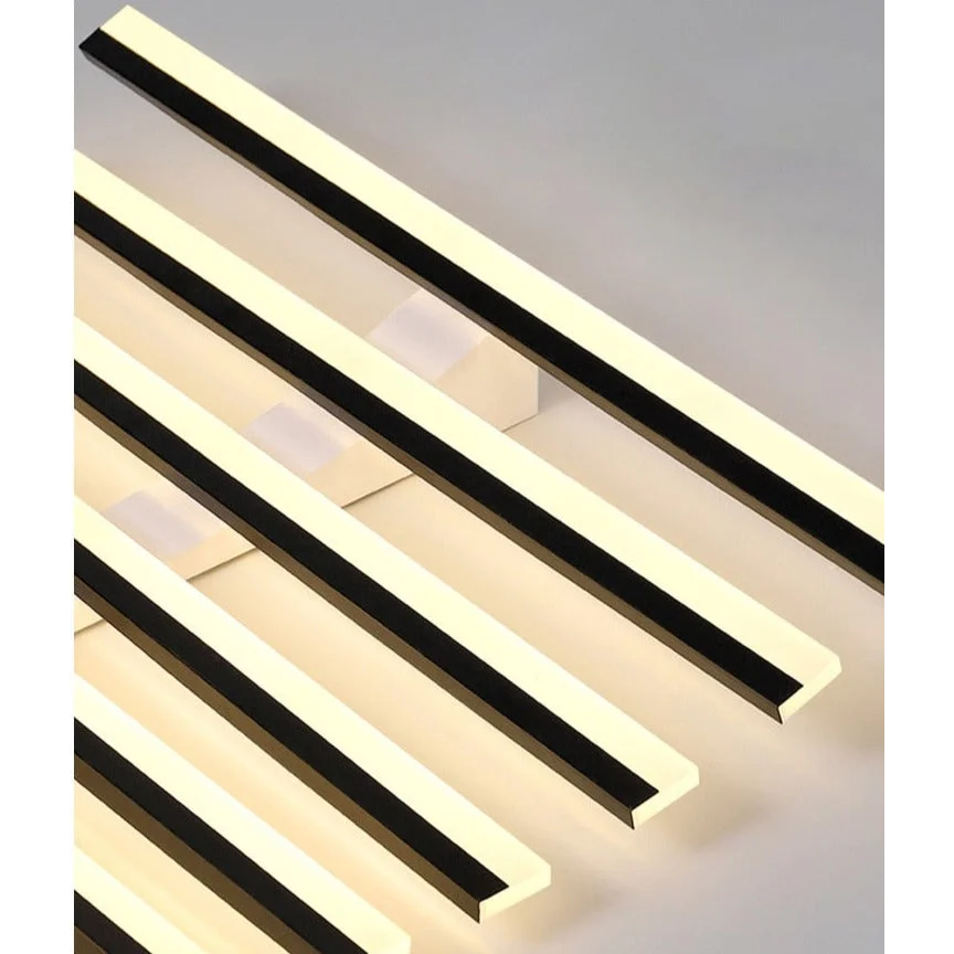 Led Bar Flush Mount 60-110cm | Modern Dimmable Linear Ceiling Light with Remote Kitchen & Low Ceilings Casalolalights